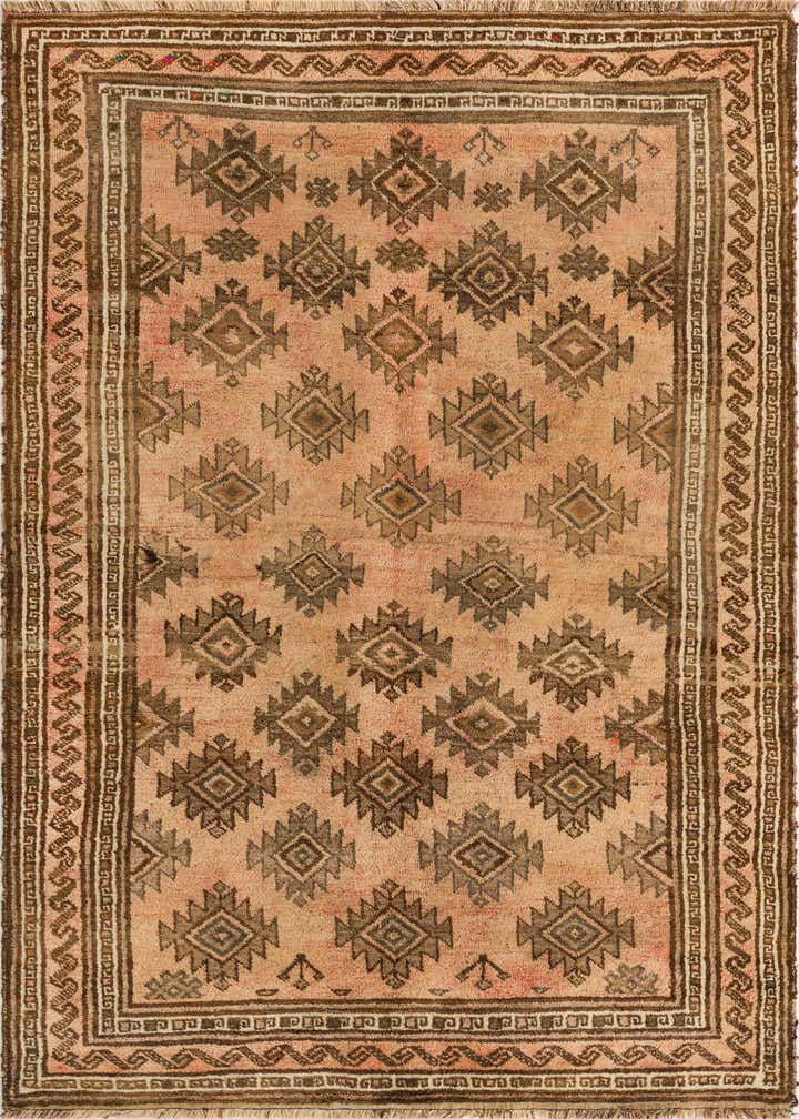 5' x 9' 1 Hand Knotted Shiraz Persian Wool Rug