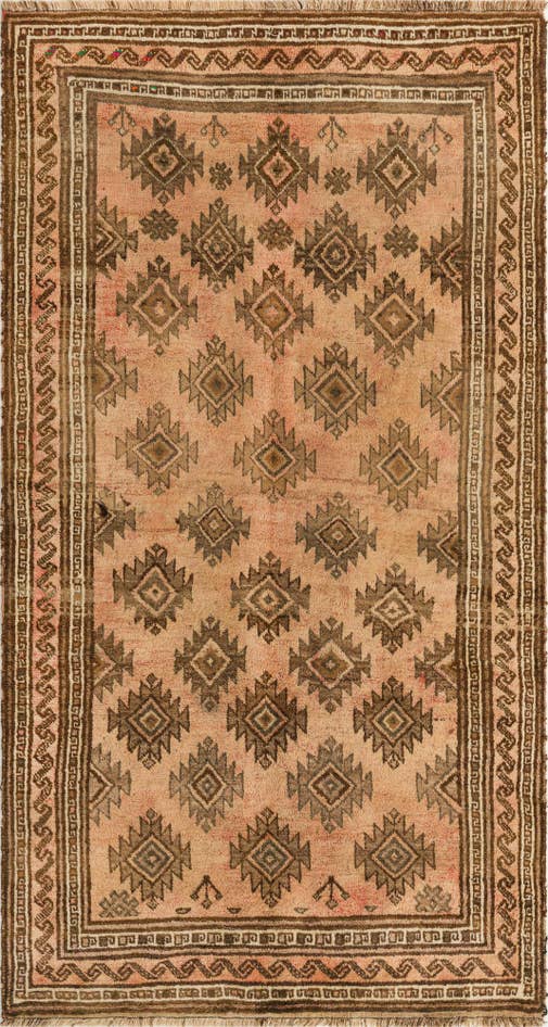 Detail image of 5' x 9' 1 Hand Knotted Shiraz Persian Wool Rug
