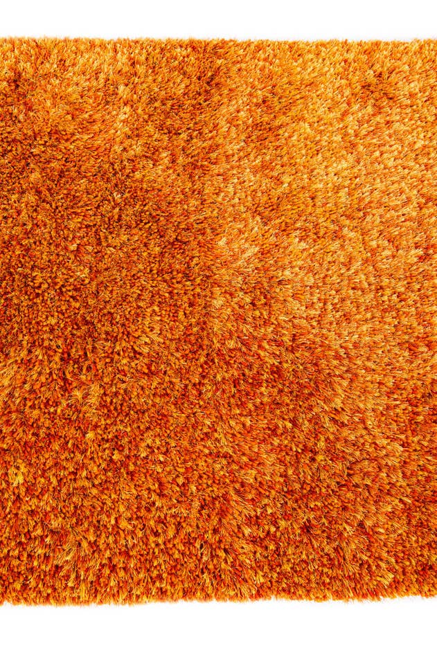 Detail image of 4' 10 x 6' 7 Hand Knotted Solid Shag Rug