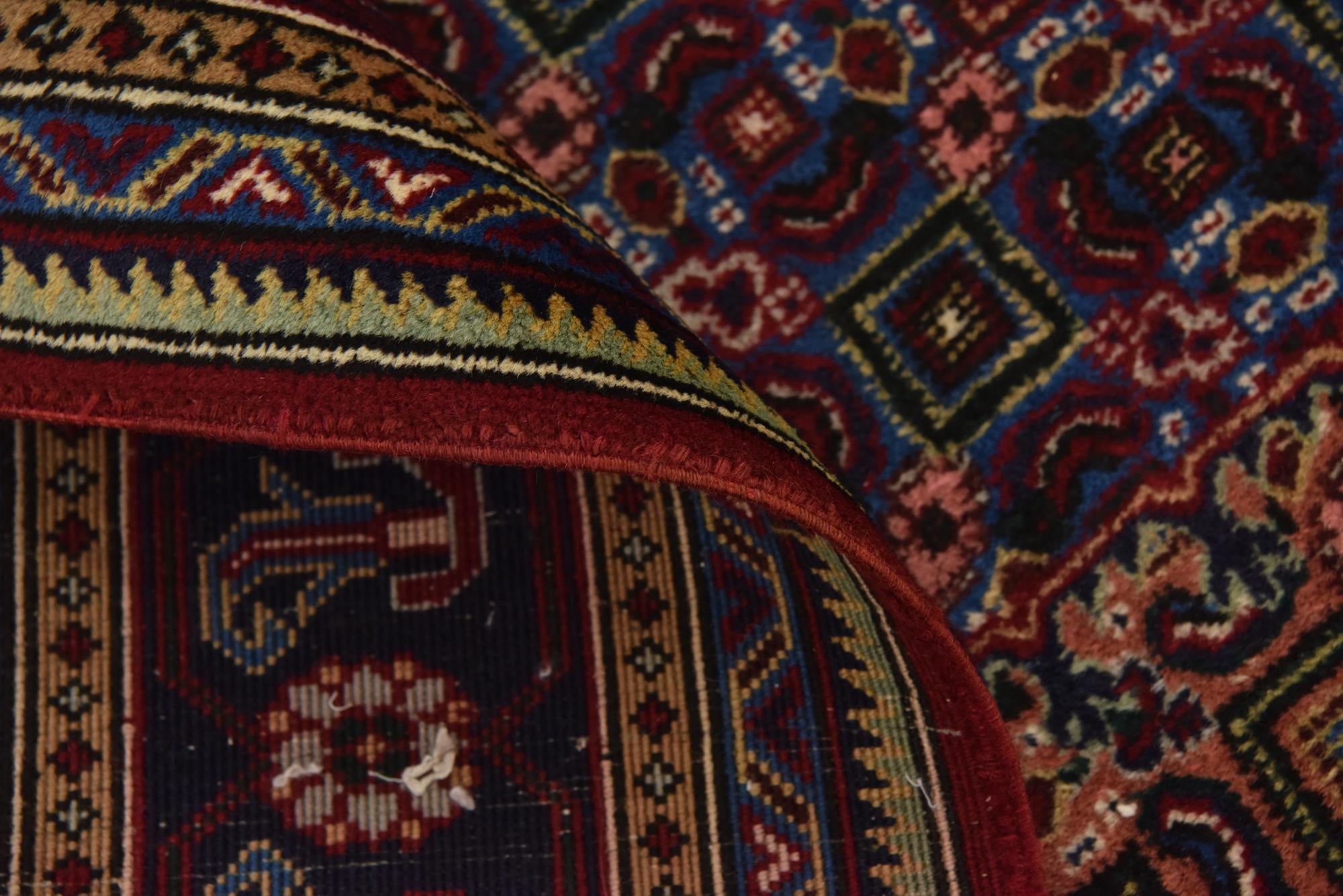 6' 7 x 9' 10 Hand Knotted Tabriz Persian Wool Rug