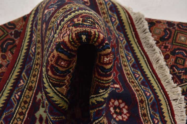 6' 7 x 9' 10 Hand Knotted Tabriz Persian Wool Rug