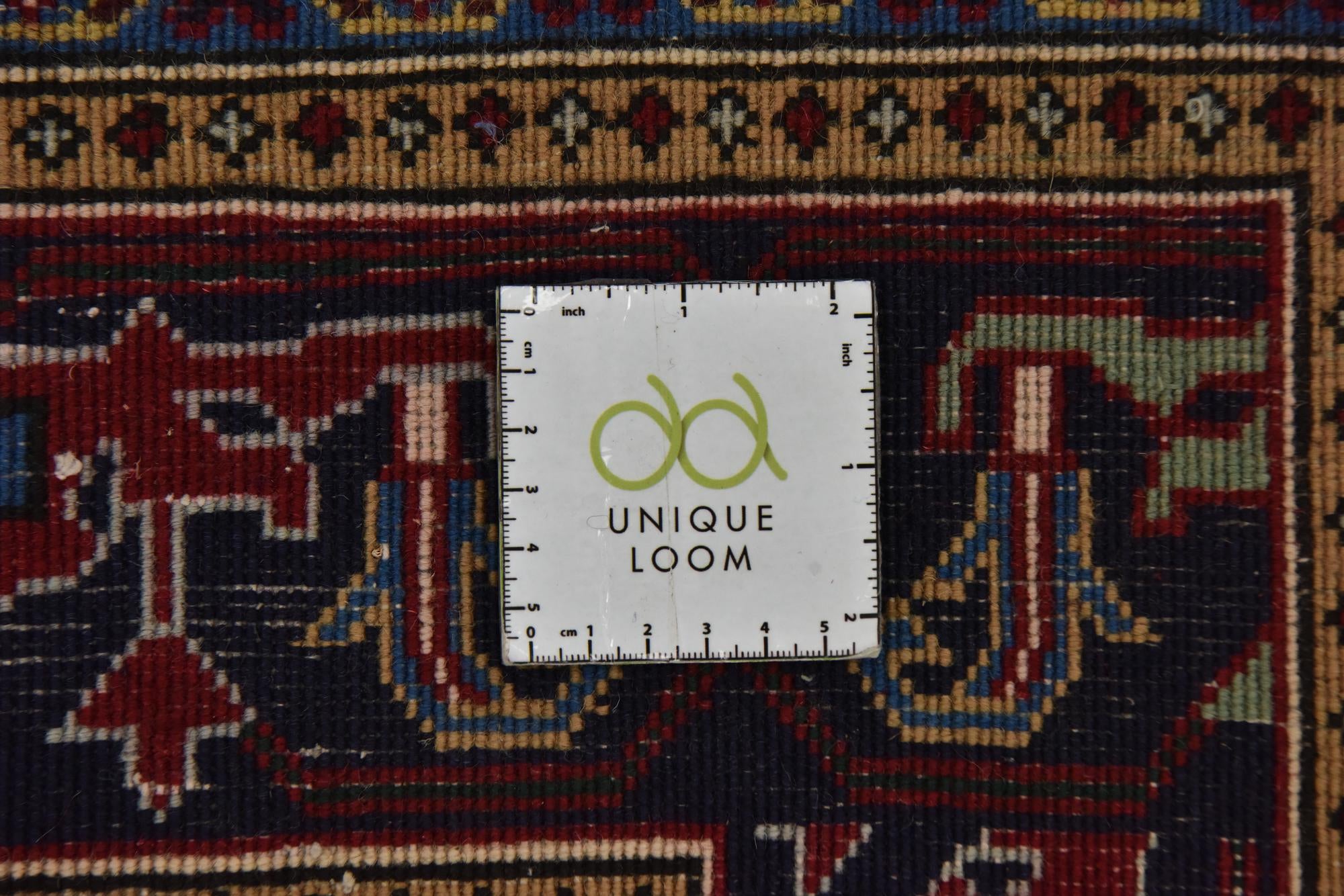 6' 7 x 9' 10 Hand Knotted Tabriz Persian Wool Rug