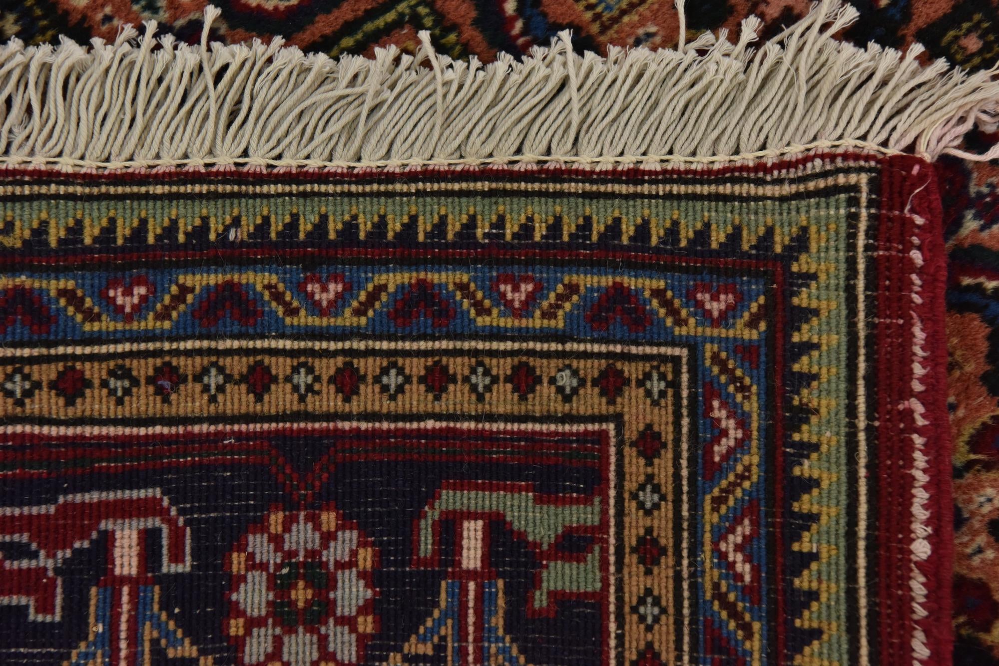 6' 7 x 9' 10 Hand Knotted Tabriz Persian Wool Rug
