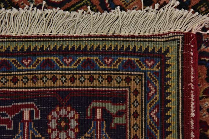 6' 7 x 9' 10 Hand Knotted Tabriz Persian Wool Rug