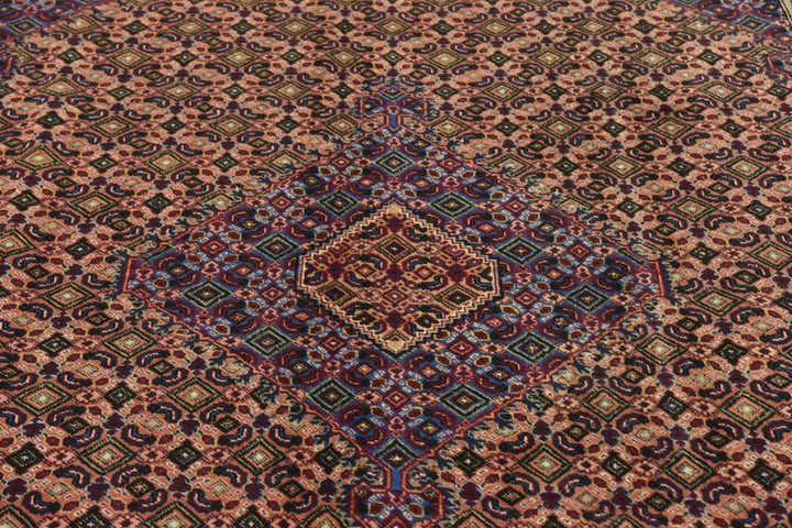 6' 7 x 9' 10 Hand Knotted Tabriz Persian Wool Rug