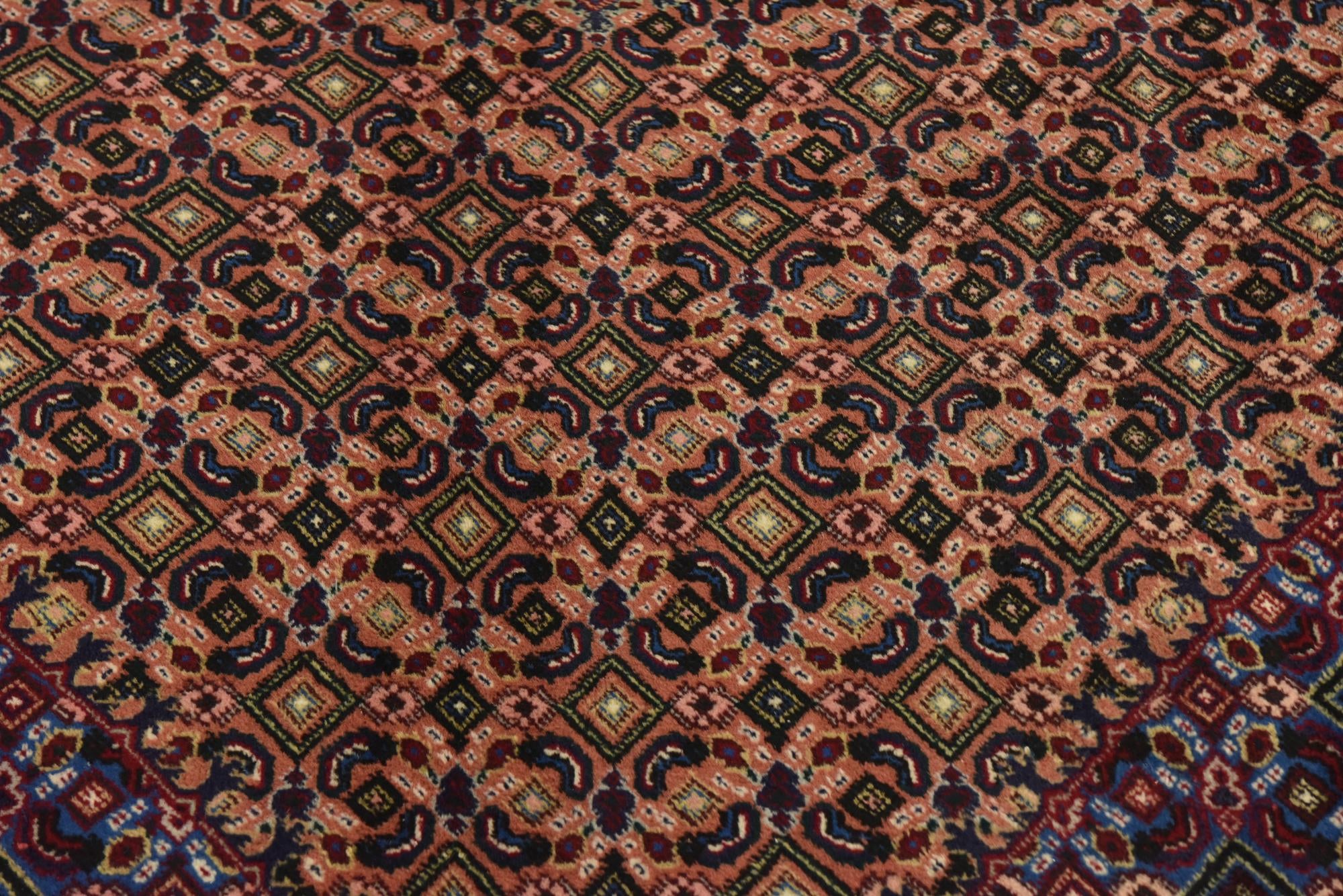6' 7 x 9' 10 Hand Knotted Tabriz Persian Wool Rug