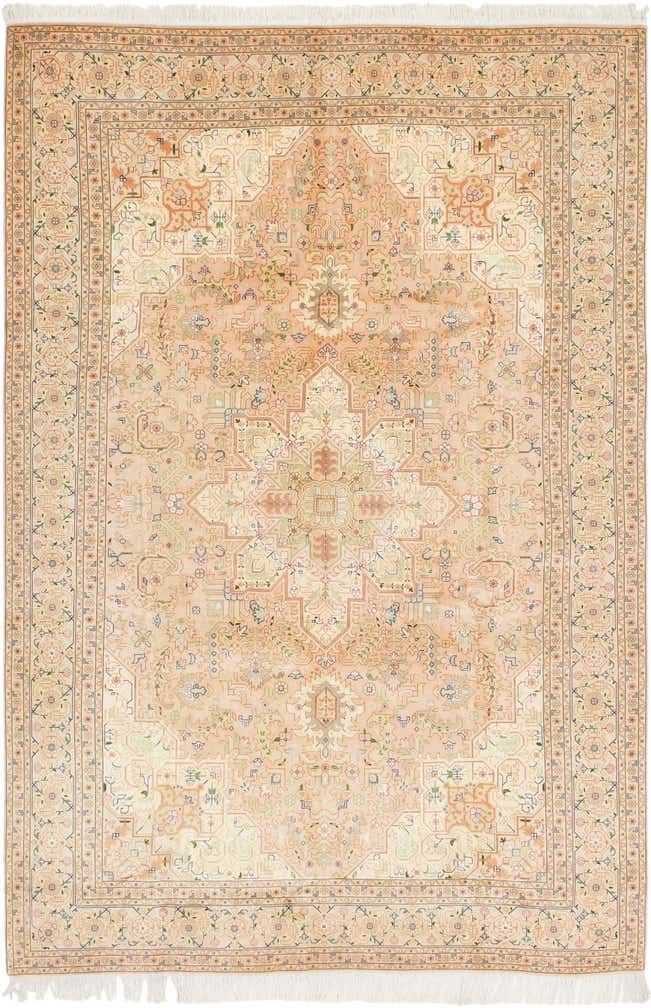 200cm x 305cm Handgeknüpft Tabriz Persisch Teppich