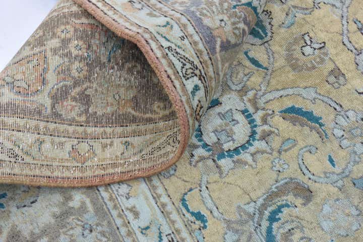 9' 10 x 13' 3 Hand Knotted Tabriz Persian Wool Rug