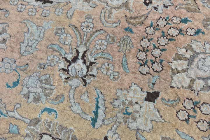 9' 10 x 13' 3 Hand Knotted Tabriz Persian Wool Rug