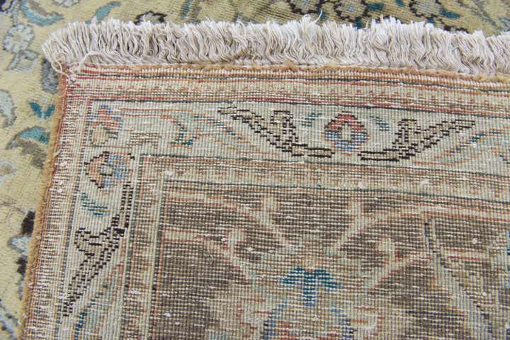 9' 10 x 13' 3 Hand Knotted Tabriz Persian Wool Rug