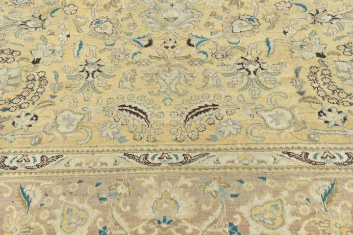 9' 10 x 13' 3 Hand Knotted Tabriz Persian Wool Rug