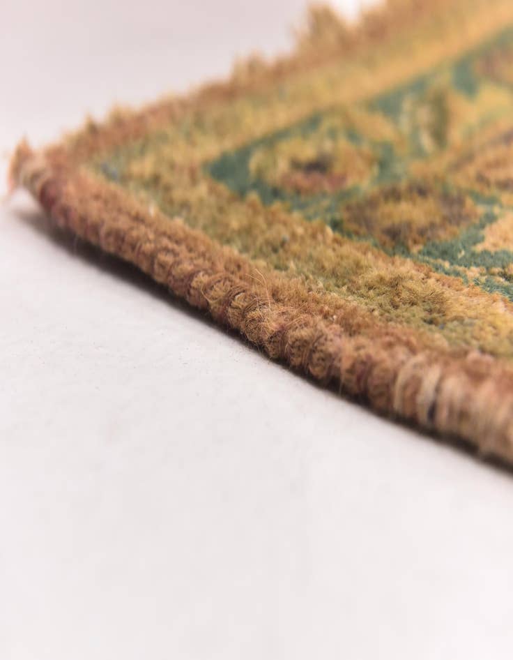 Detail image of 9' 9 x 13'  Hand Knotted Tabriz Persian Wool Rug