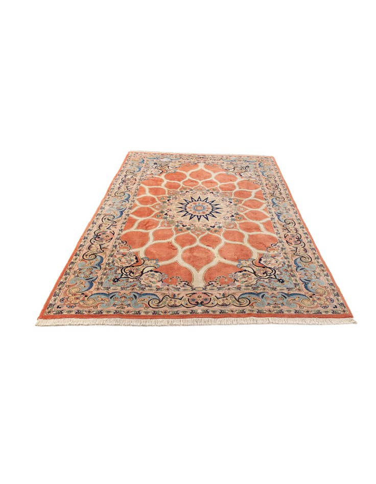 Detail image of 6' 5 x 9' 8  Hand Knotted Tabriz Persian Wool Rug