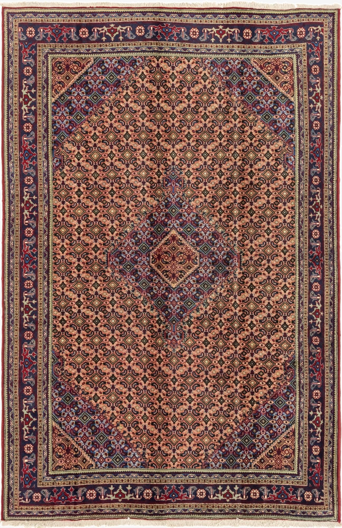 200cm x 300cm  Hand Knotted Tabriz Persa Wool Alfombra