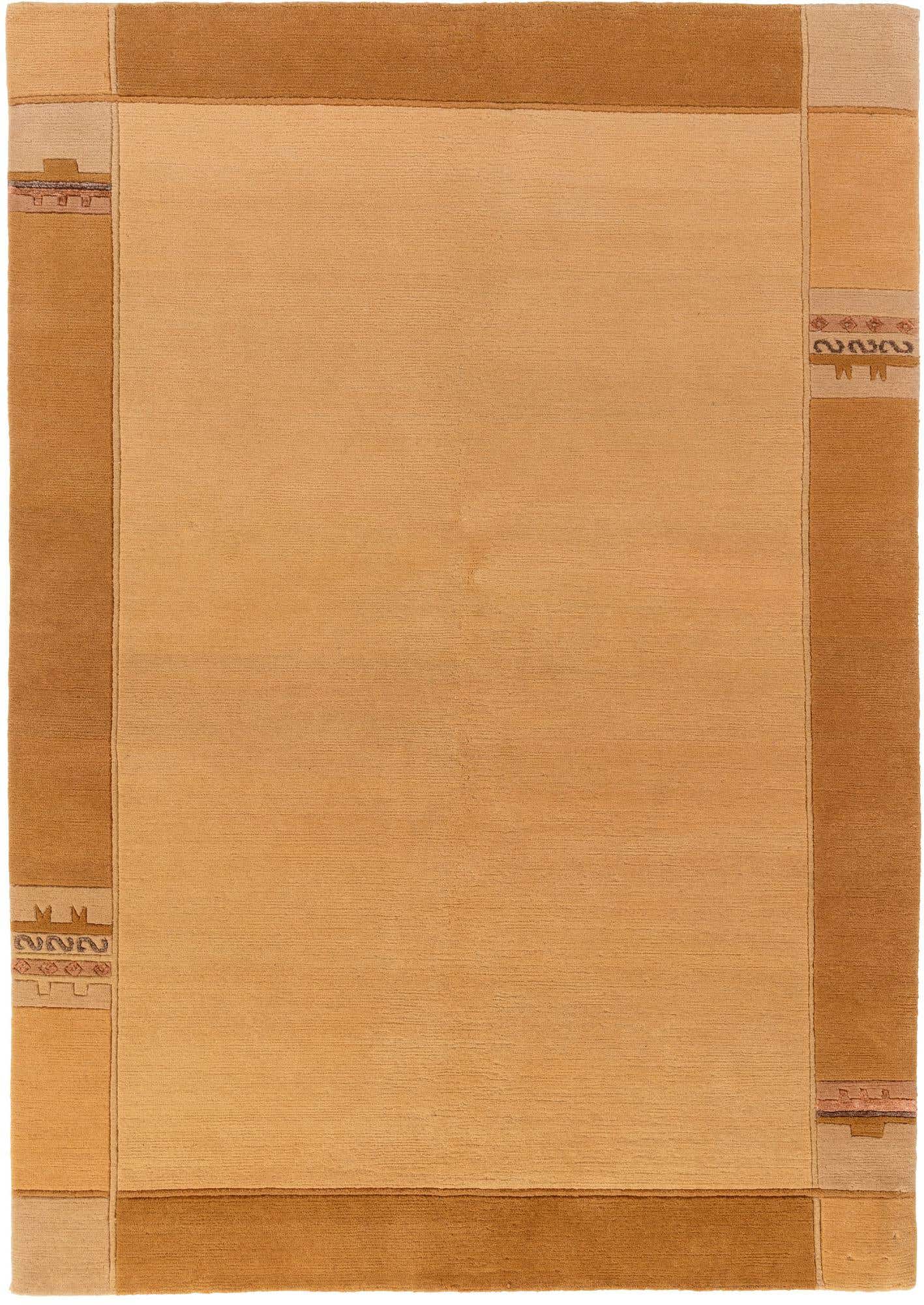 4' 7 x 6' 7 Hand Knotted Tibet Wool Rug