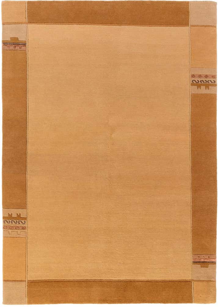 4' 7 x 6' 7 Hand Knotted Tibet Wool Rug