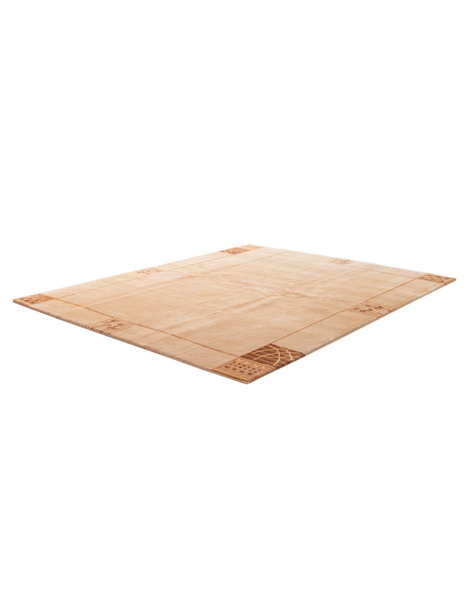 6' 8 x 8' 3 Hand Knotted Tibet Wool Rug