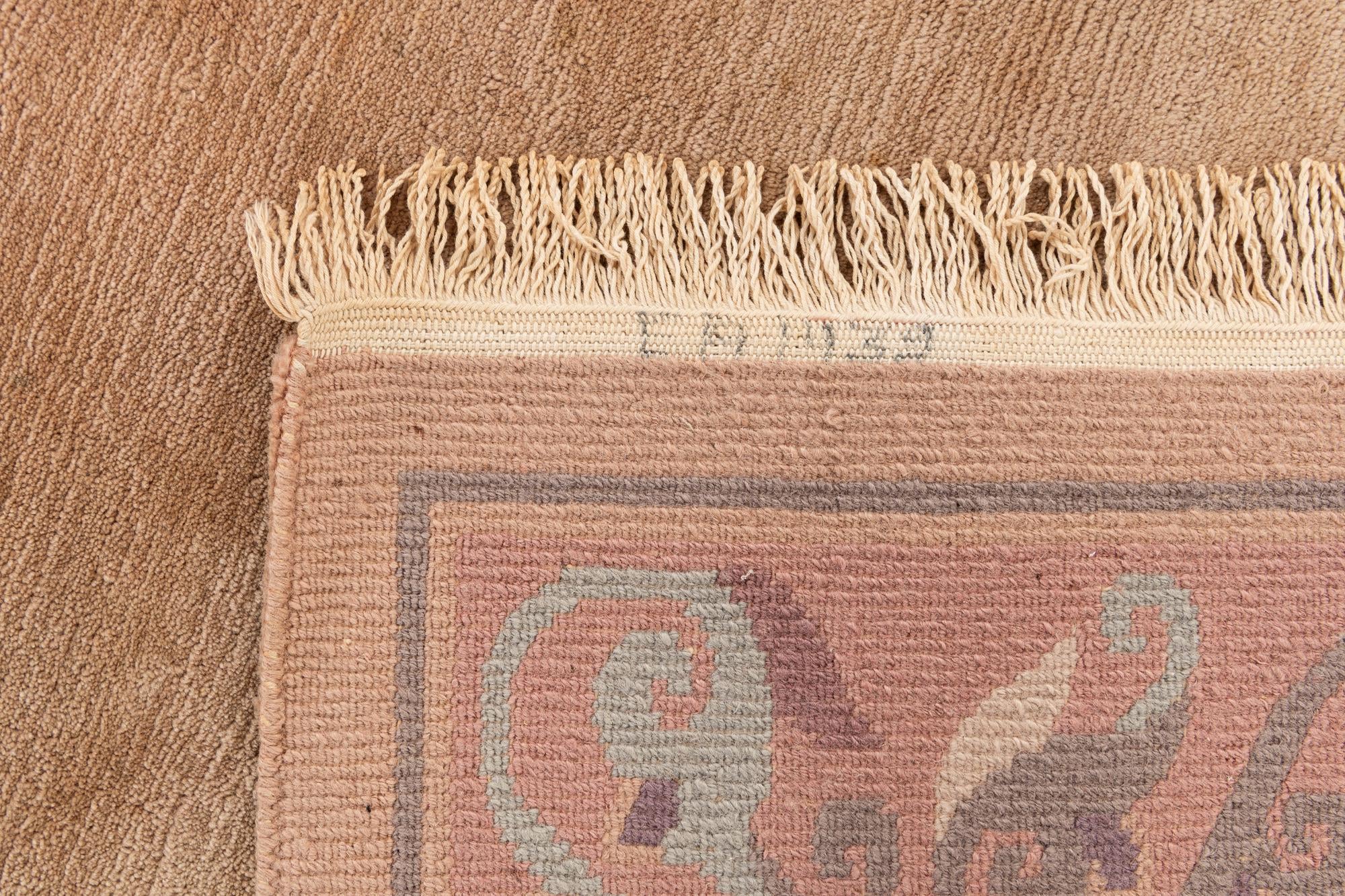 6' 7 x 10' Hand Knotted Tibet Wool Rug