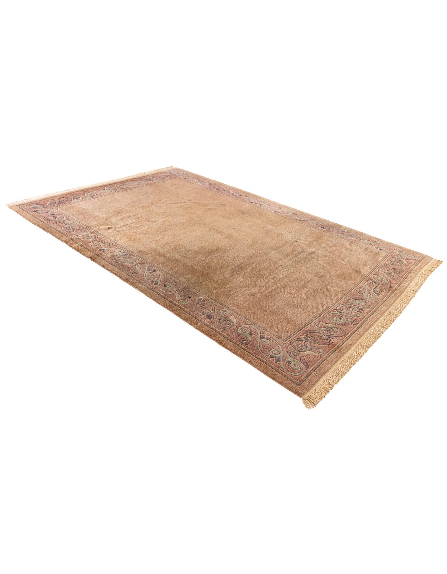 6' 7 x 10' Hand Knotted Tibet Wool Rug