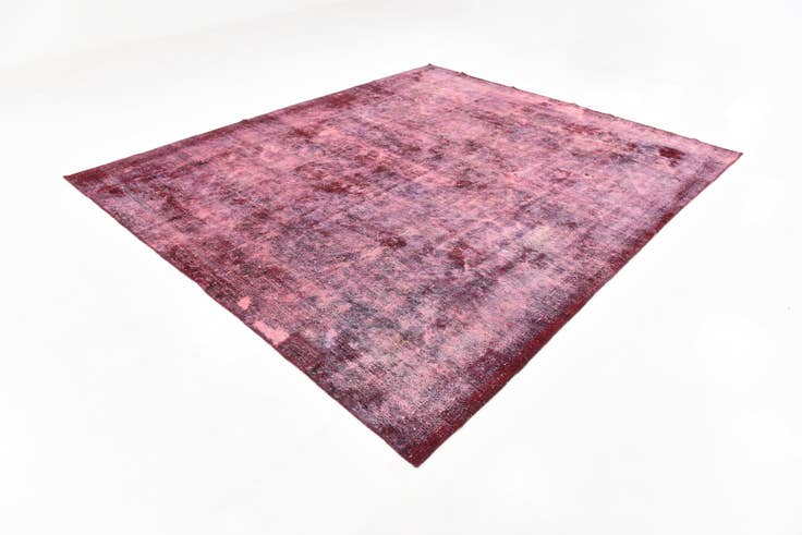 Detail image of 8' 7 x 10' 3 Hand Knotted Ultra Vintage Persian Wool Rug