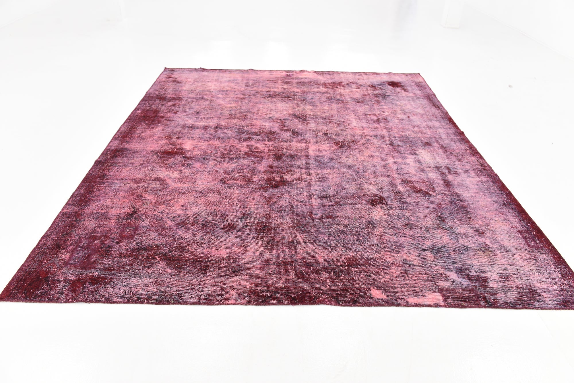 8' 7 x 10' 3 Hand Knotted Ultra Vintage Persian Wool Rug