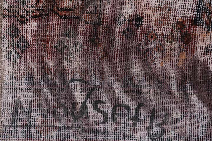 3' 2 x 4' Hand Knotted Ultra Vintage Persian Wool Rug