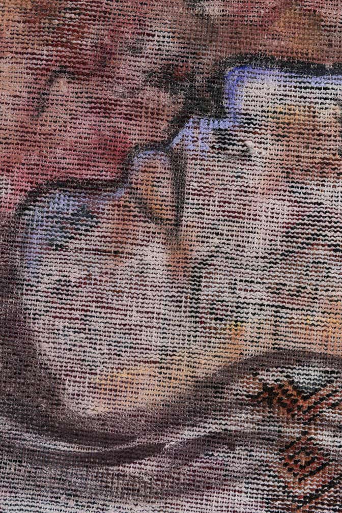 3' 2 x 4' Hand Knotted Ultra Vintage Persian Wool Rug