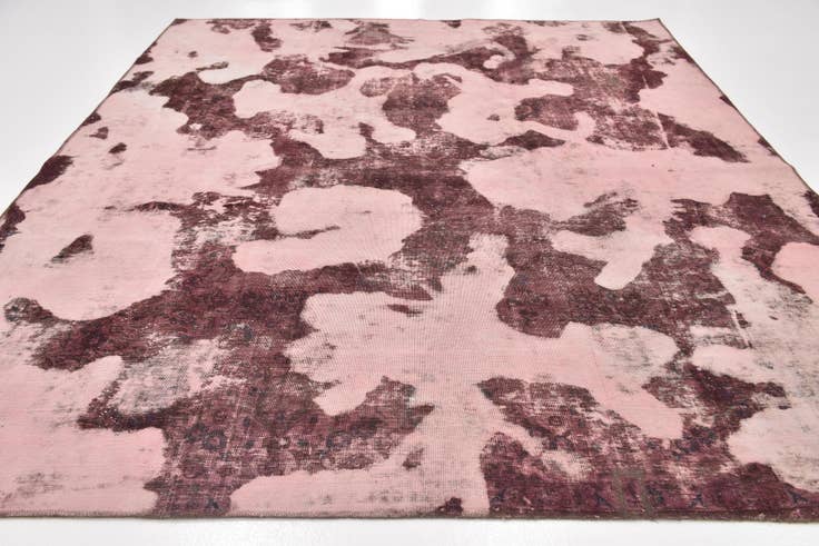 Detail image of 8' 10 x 11' 2 Hand Knotted Ultra Vintage Persian Wool Rug