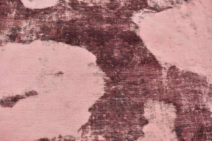 Detail image of 8' 10 x 11' 2 Hand Knotted Ultra Vintage Persian Wool Rug
