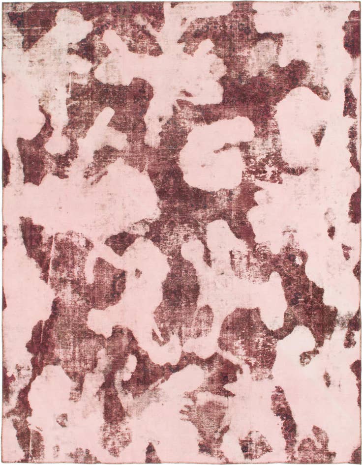 Detail image of 8' 10 x 11' 2 Hand Knotted Ultra Vintage Persian Wool Rug