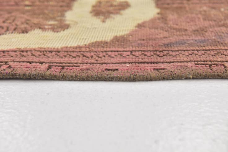 Detail image of 5' 9 x 9' Hand Knotted Ultra Vintage Persian Wool Rug