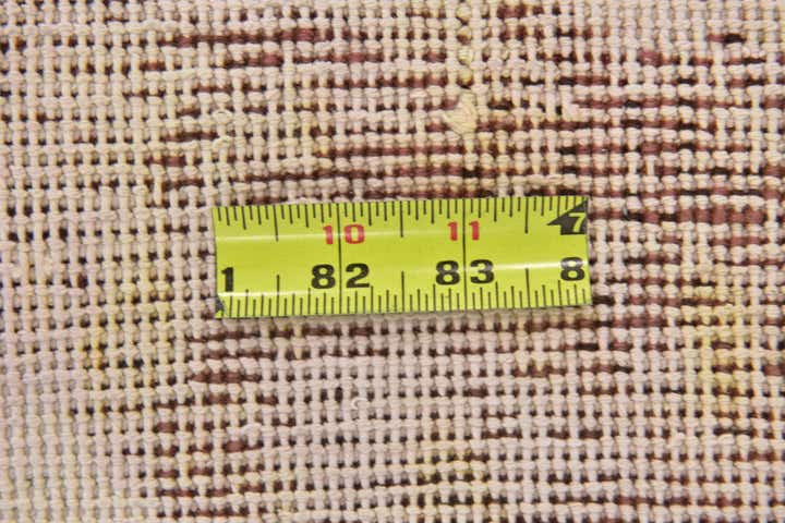 5' 9 x 9' Hand Knotted Ultra Vintage Persian Wool Rug