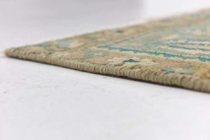 9' 1 x 13' Hand Knotted Ultra Vintage Persian Wool Rug