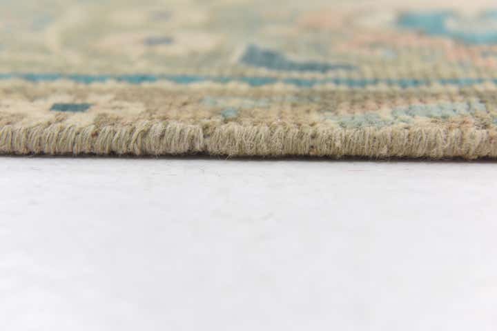 9' 1 x 13' Hand Knotted Ultra Vintage Persian Wool Rug
