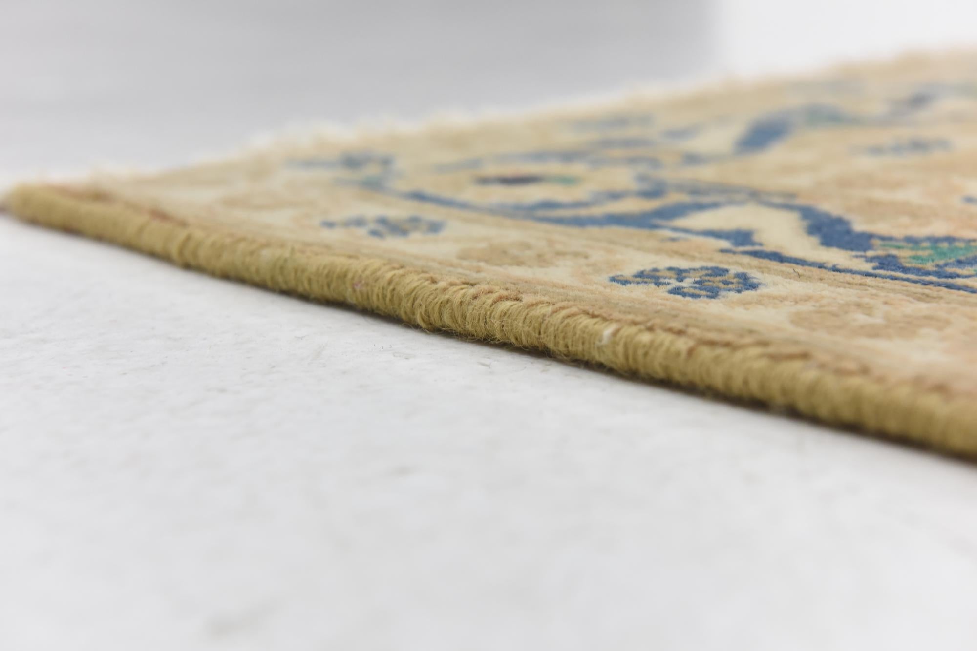 9' 7 x 13' Hand Knotted Ultra Vintage Persian Wool Rug