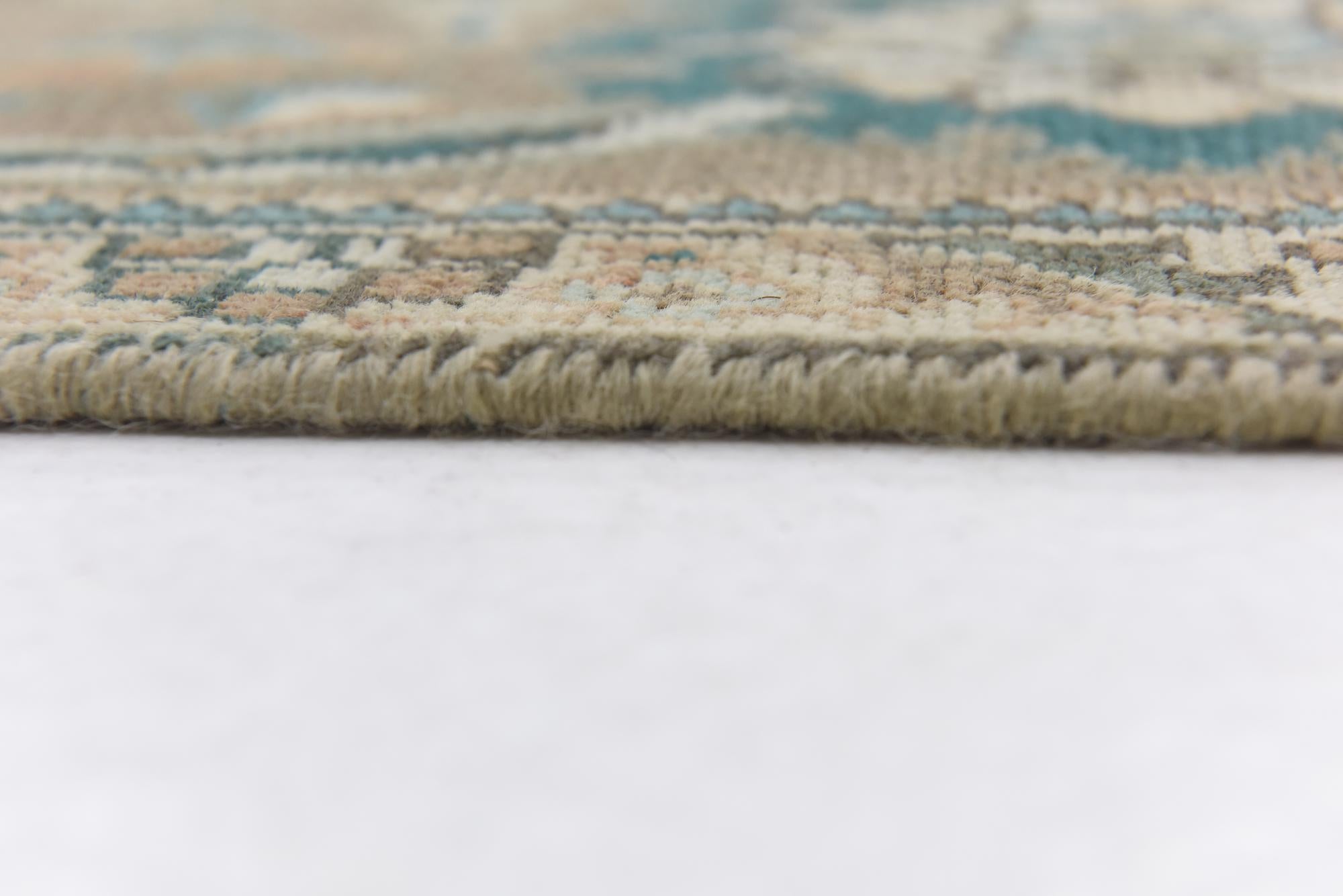 7' 3 x 11' 3 Hand Knotted Ultra Vintage Persian Wool Rug