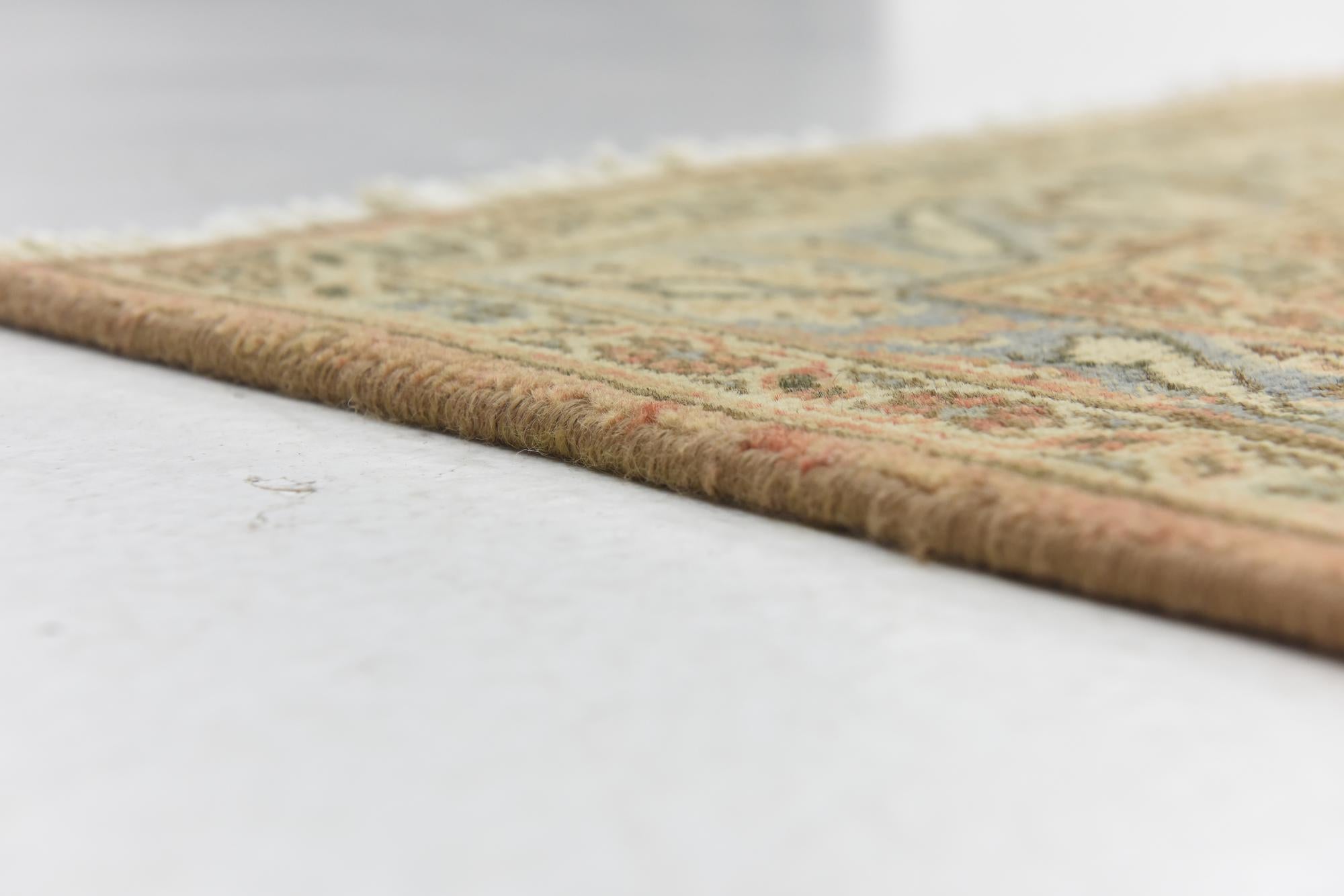 9' 8 x 12' 1 Hand Knotted Ultra Vintage Persian Wool Rug