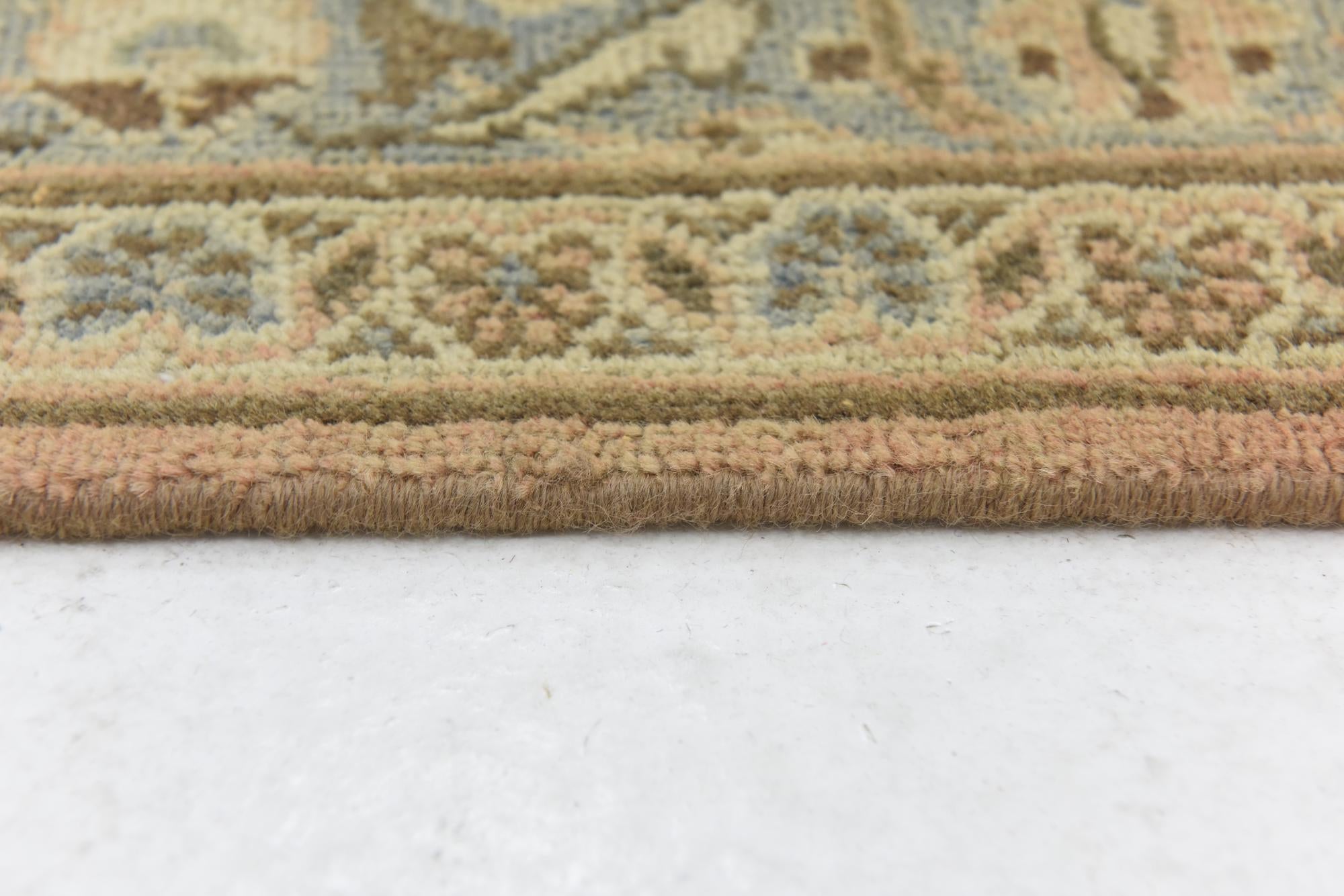 9' 8 x 12' 1 Hand Knotted Ultra Vintage Persian Wool Rug