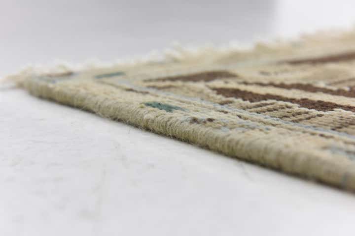 9' x 11' 9 Hand Knotted Ultra Vintage Persian Wool Rug