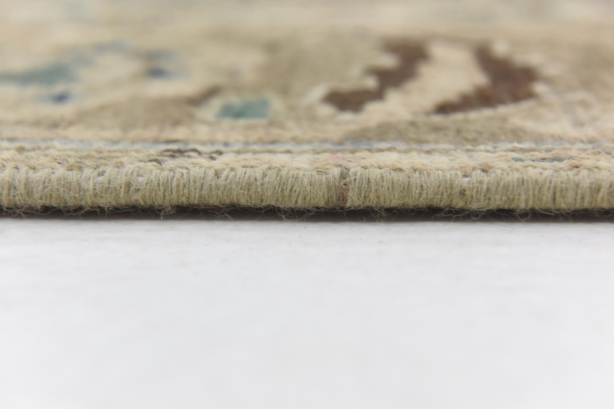 9' x 11' 9 Hand Knotted Ultra Vintage Persian Wool Rug