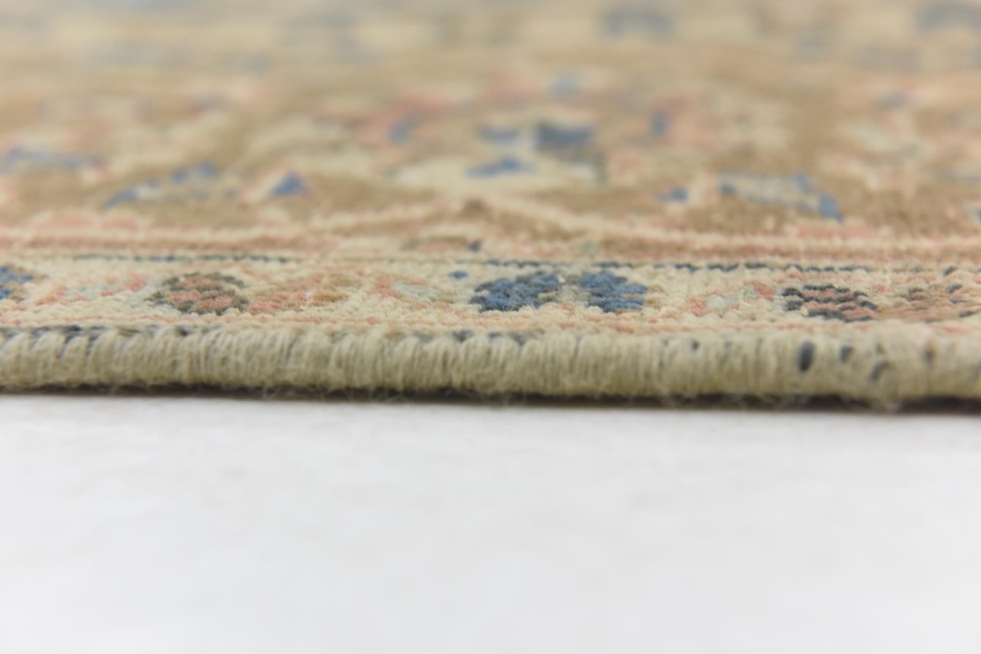 8' 8 x 12' Hand Knotted Ultra Vintage Persian Wool Rug