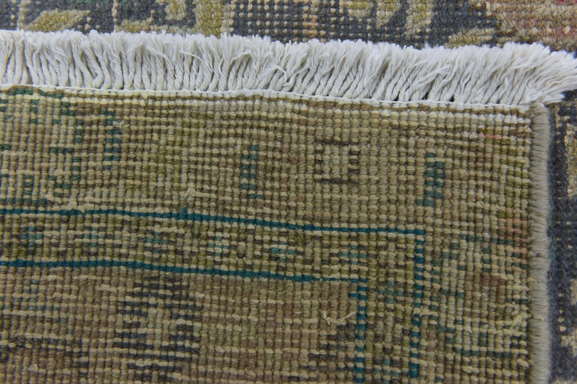 9' 6 x 12' Hand Knotted Ultra Vintage Persian Wool Rug