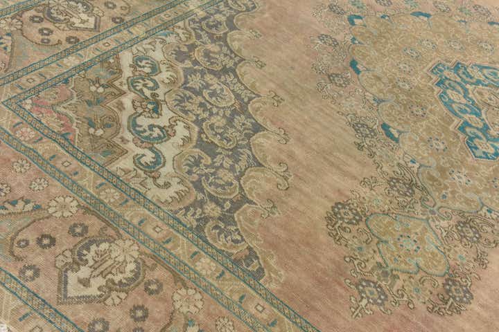 9' 6 x 12' Hand Knotted Ultra Vintage Persian Wool Rug
