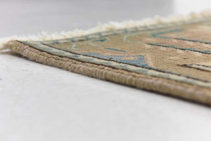 9' x 12' 5 Hand Knotted Ultra Vintage Persian Wool Rug