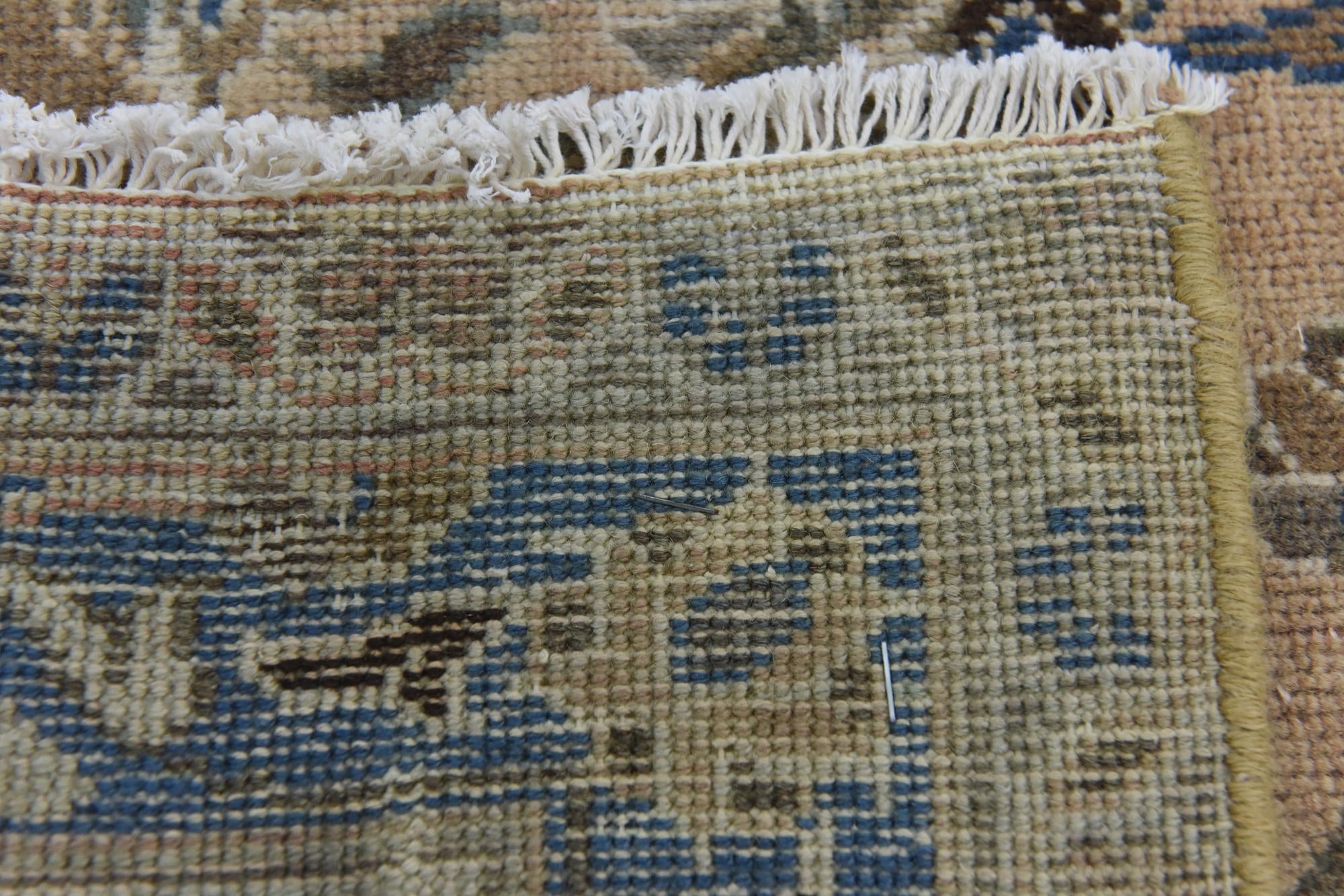9' 4 x 12' 9 Hand Knotted Ultra Vintage Persian Wool Rug