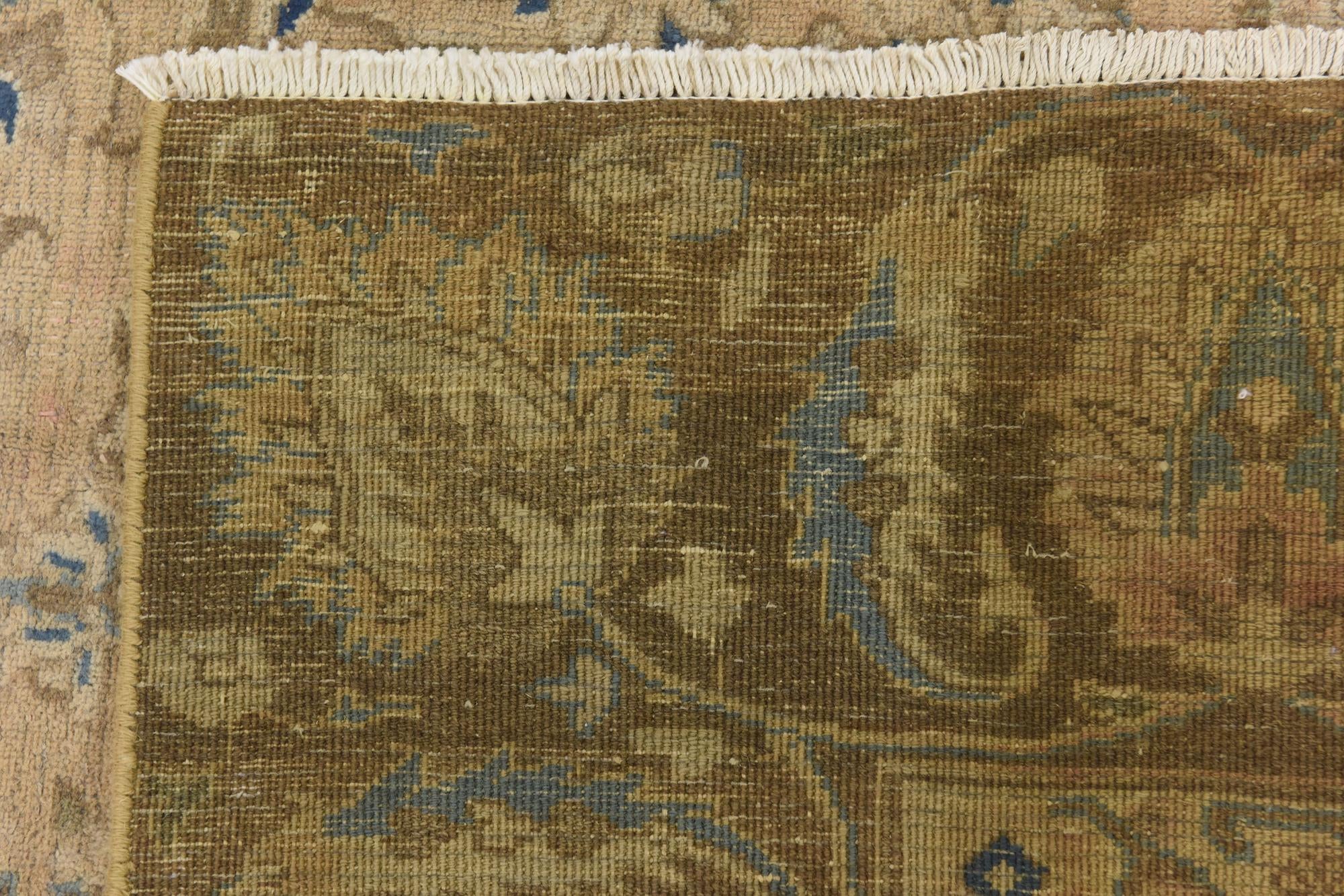 8' 10 x 11' 5 Hand Knotted Ultra Vintage Persian Wool Rug