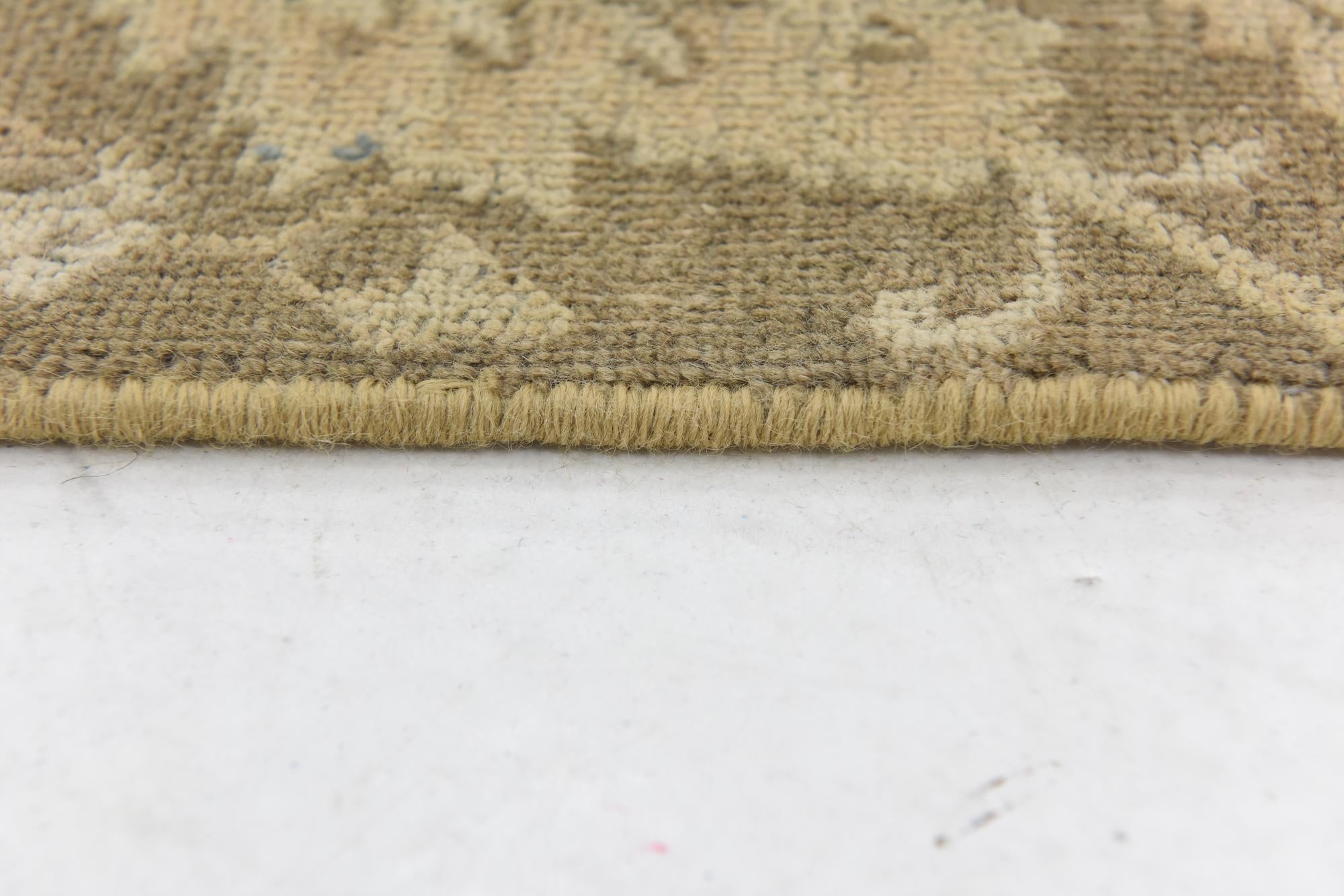 8' 10 x 11' 5 Hand Knotted Ultra Vintage Persian Wool Rug