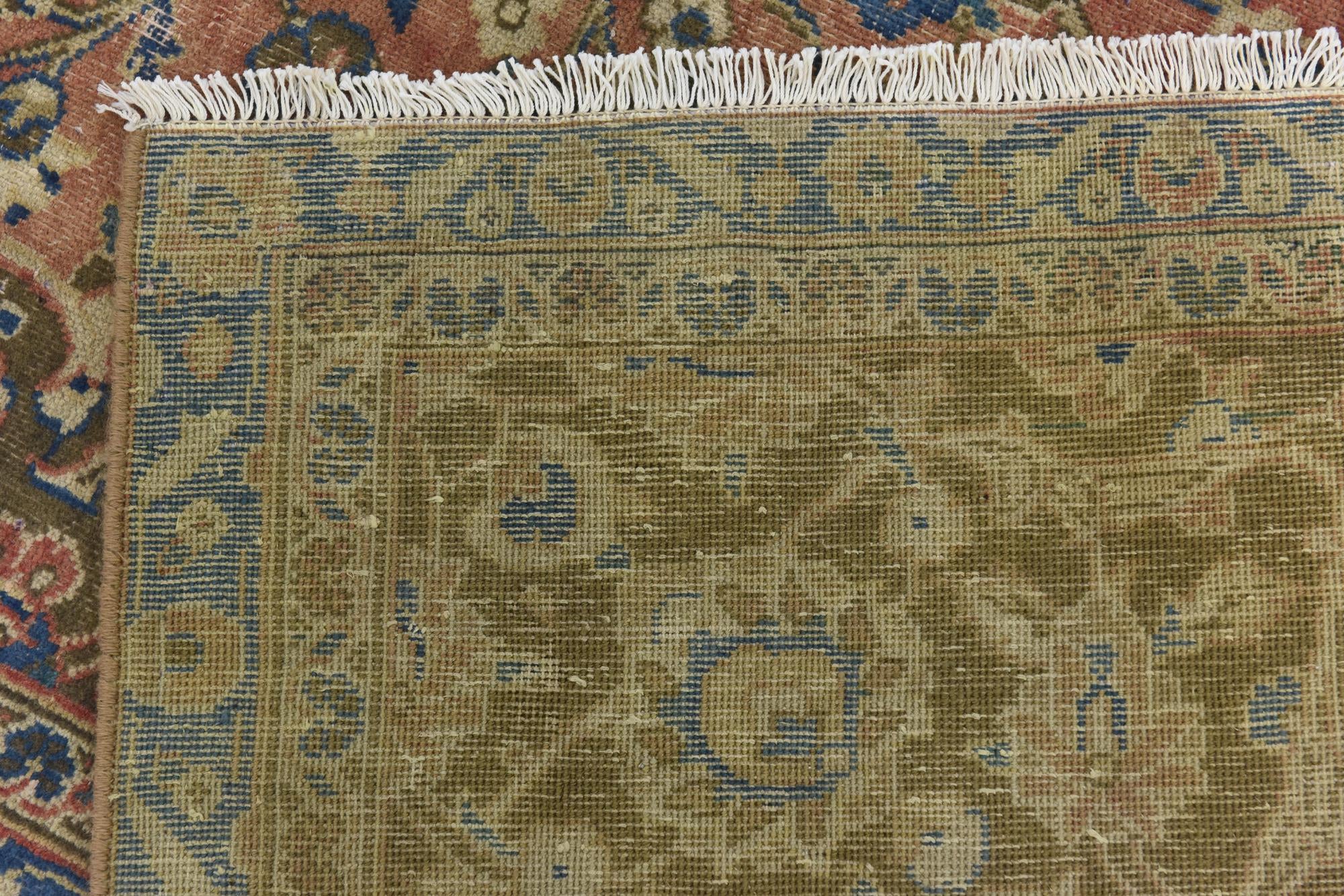 9' 9 x 13' 2 Hand Knotted Ultra Vintage Persian Wool Rug