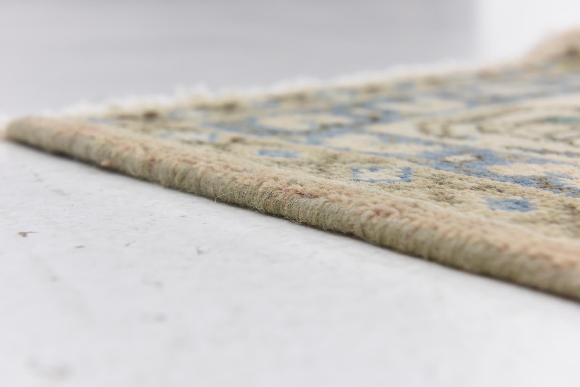 8' 9 x 13' Hand Knotted Ultra Vintage Persian Wool Rug