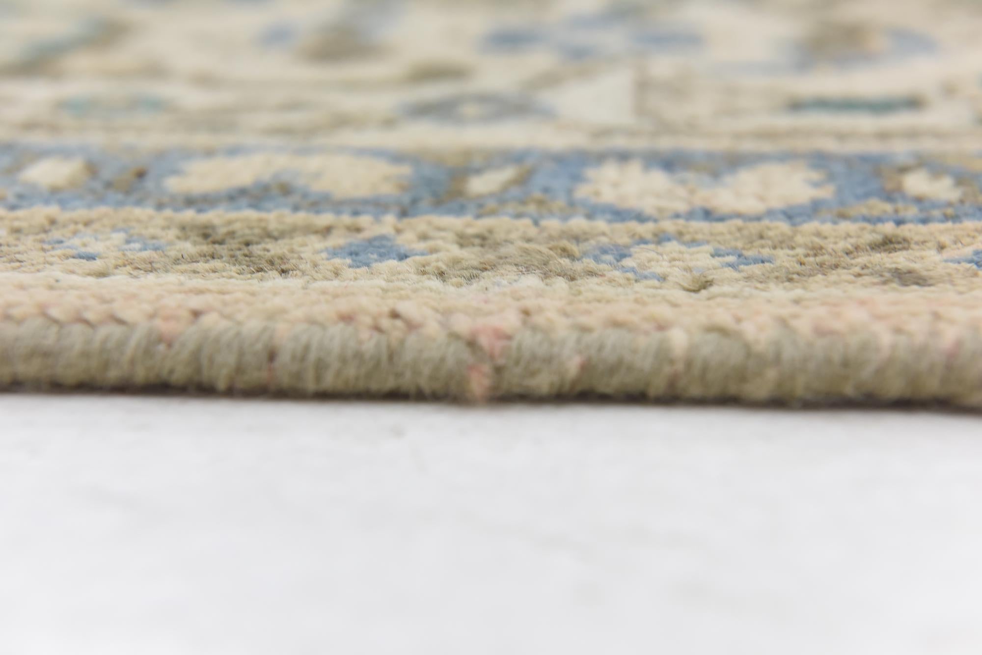 8' 9 x 13' Hand Knotted Ultra Vintage Persian Wool Rug